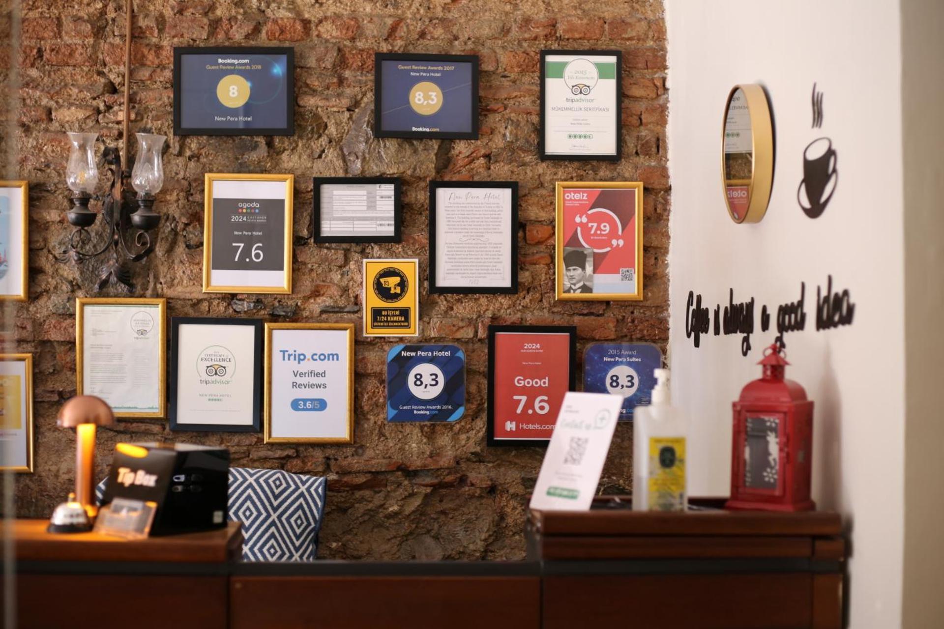 New Pera Lejlighedshotel Istanbul Eksteriør billede